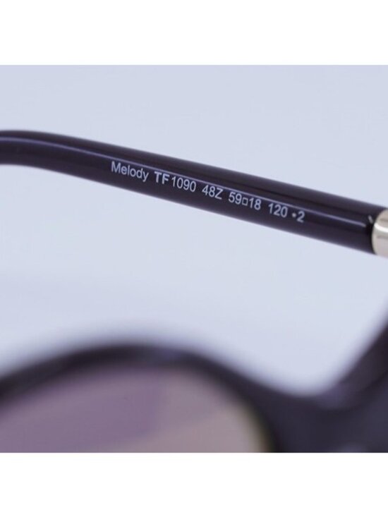 Tom Ford Melody FT1090 48Z Sunglasses Brown Round Frame, Brown Lenses main image 6